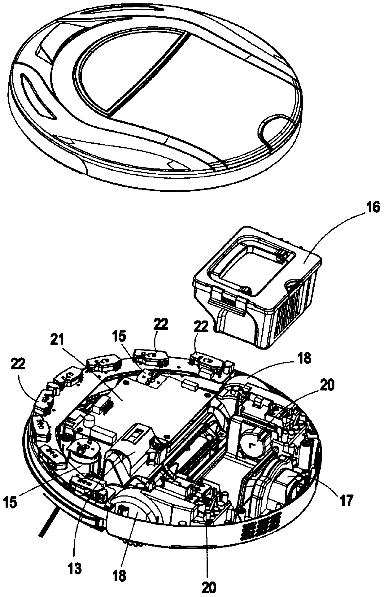 self-moving robot