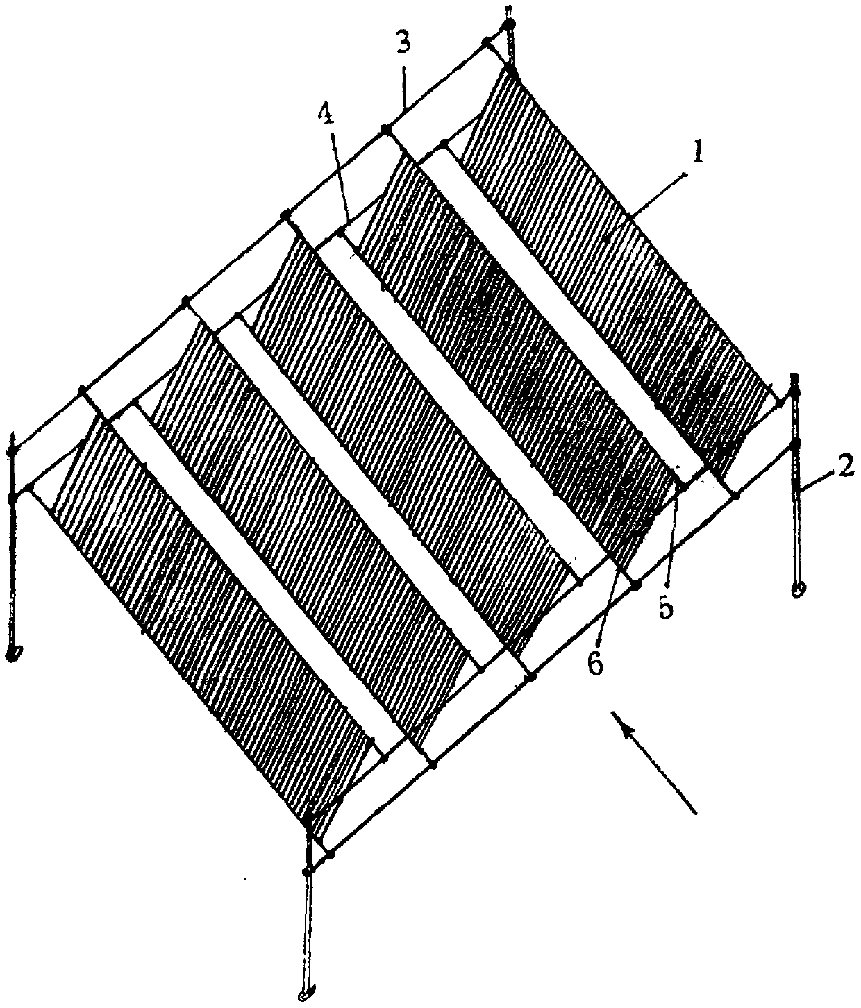 Flexible photovoltaic power generation field