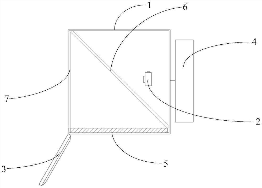 WYSIWYG mirror image shooting method, device and terminal