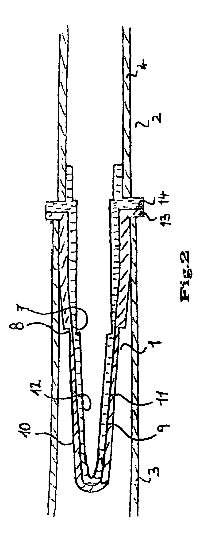 Sterility-maintaining connection system for medical systems and use thereof