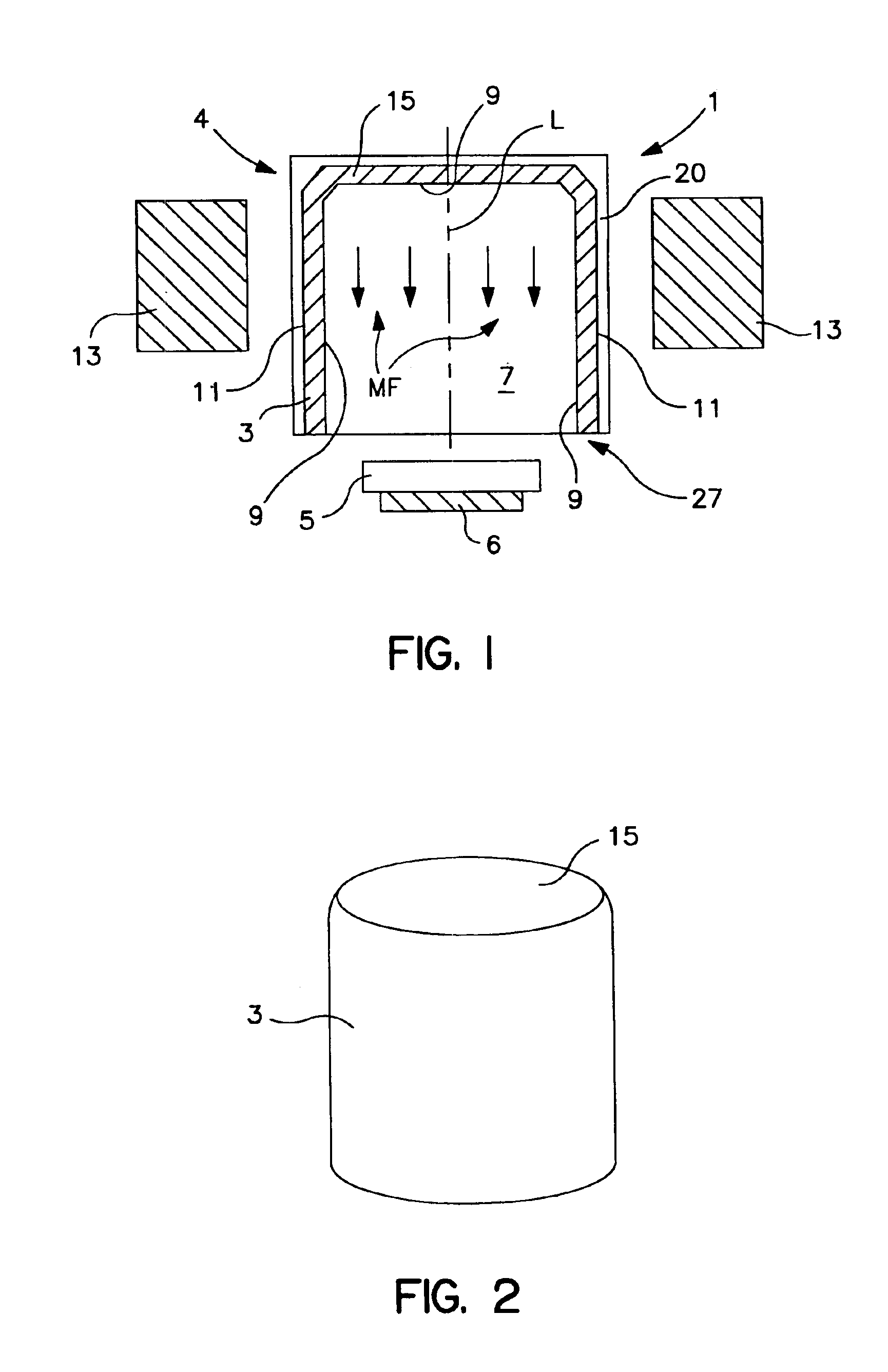 Hollow cathode target and methods of making same