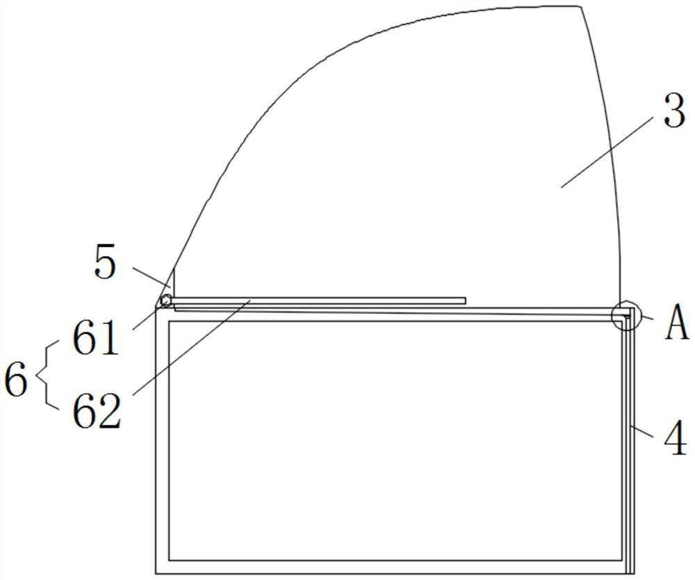 Automobile side window glass cleaning device