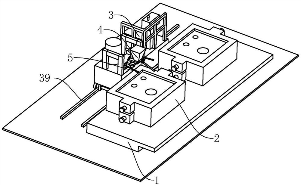 High-efficiency casting production line