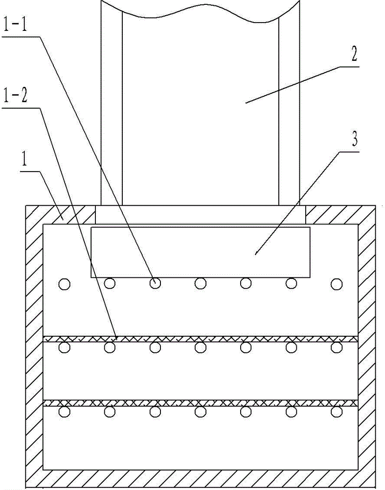 Chute feeding device