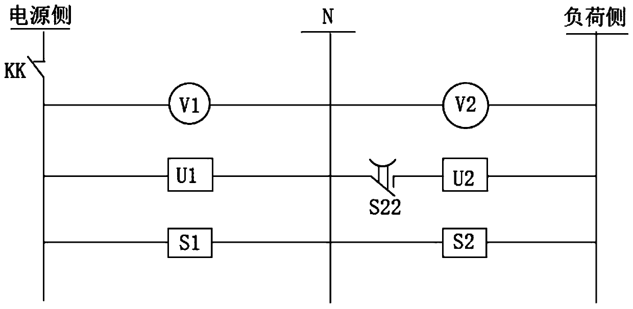 No-voltage release automatic reclosing device