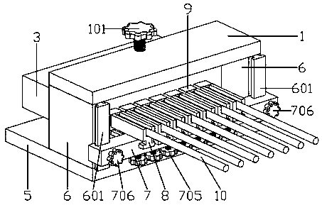 Router and network cable connector connecting-fixing device