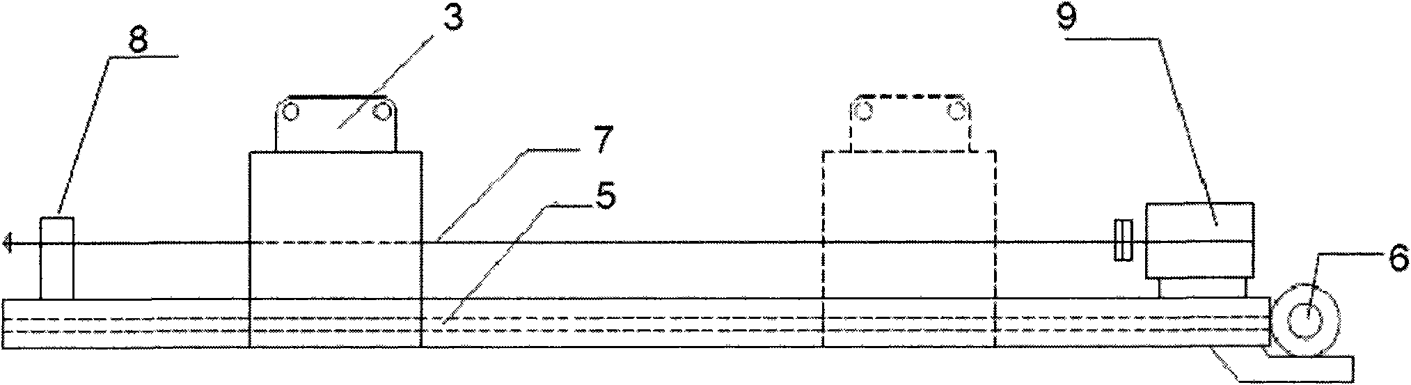 Construction method for protecting slope of soil-nail wall and special equipment for protecting slope of soil-nail wall