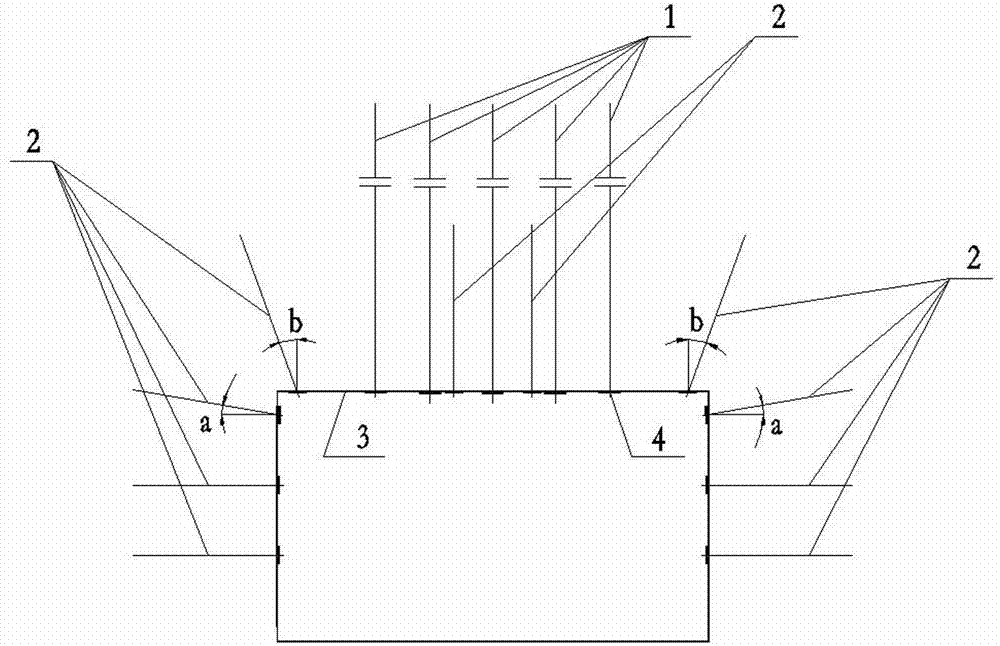 Support method for extra-thick broken coal seam employing nest anchored ropes