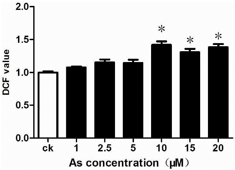 Method of using Hoechst 33258 fluorescent dye to detect content of active oxygen in living cells