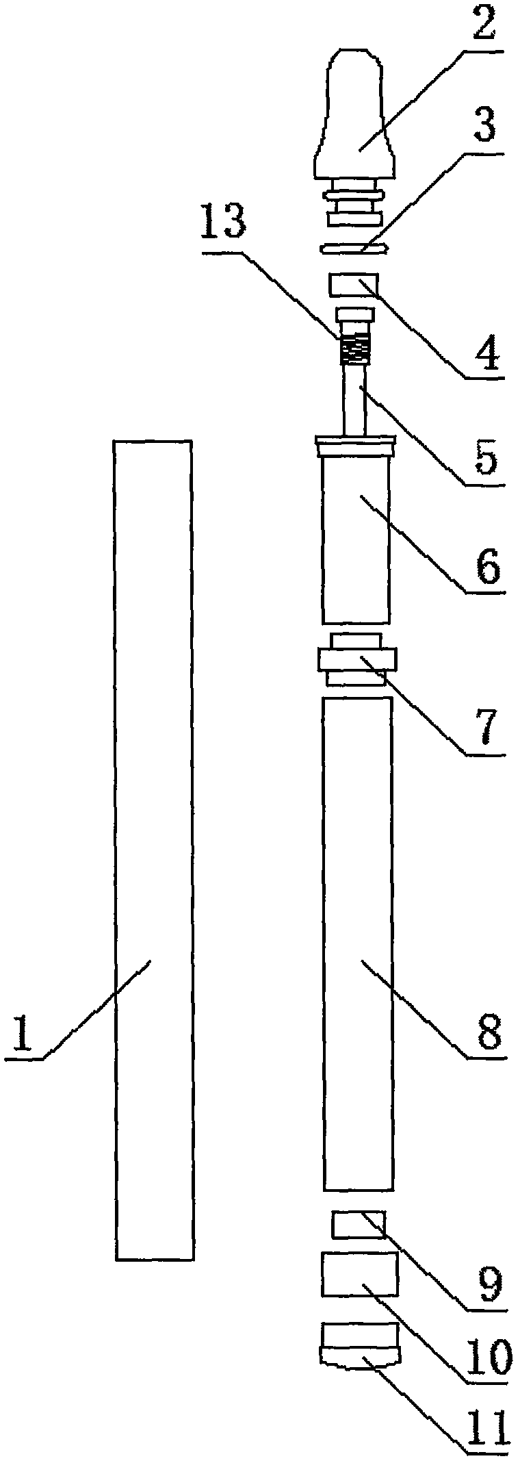 Novel ceramic-core disposable electronic cigarette