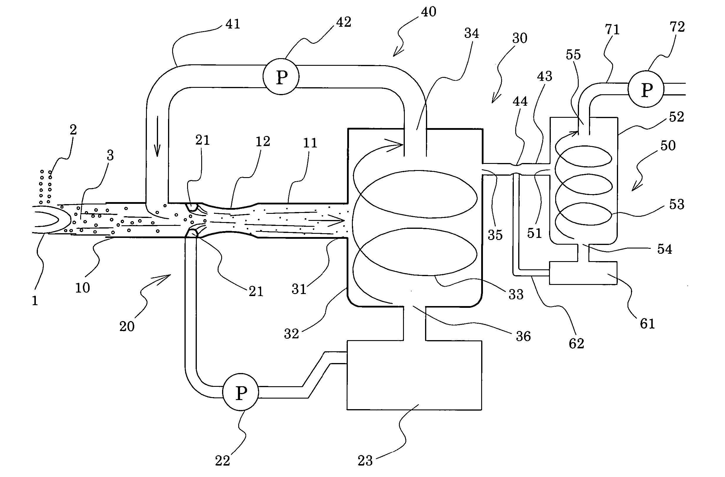 Process for producing microparticles and apparatus therefor