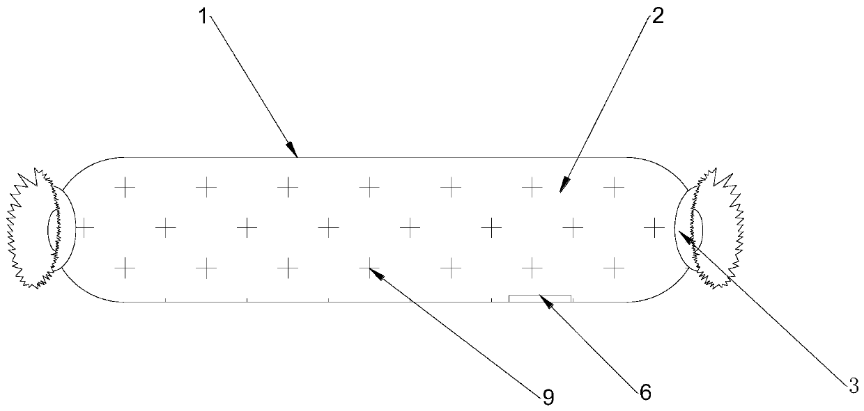 Production method for explosive prevented from being unpacked and repeatedly packed and used