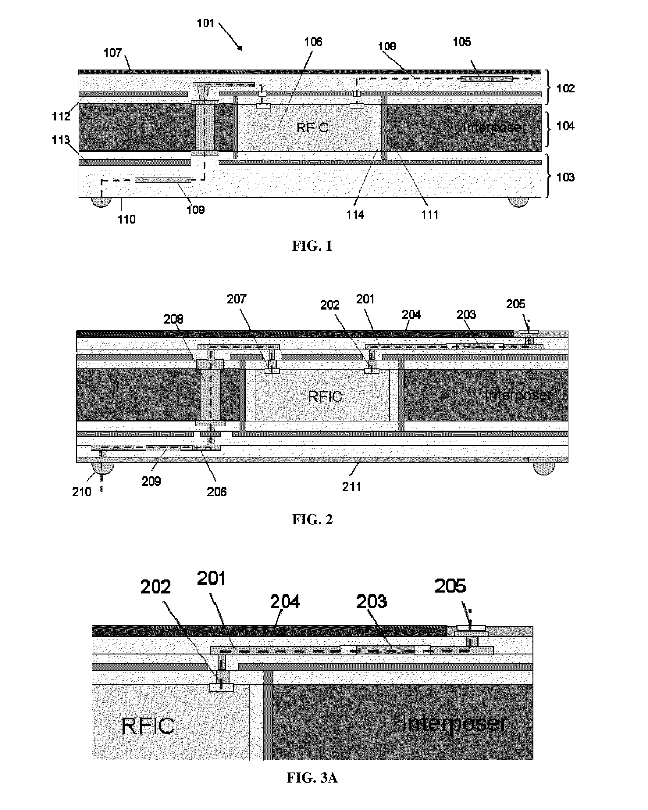 Partitioned Hybrid Substrate for Radio Frequency Applications