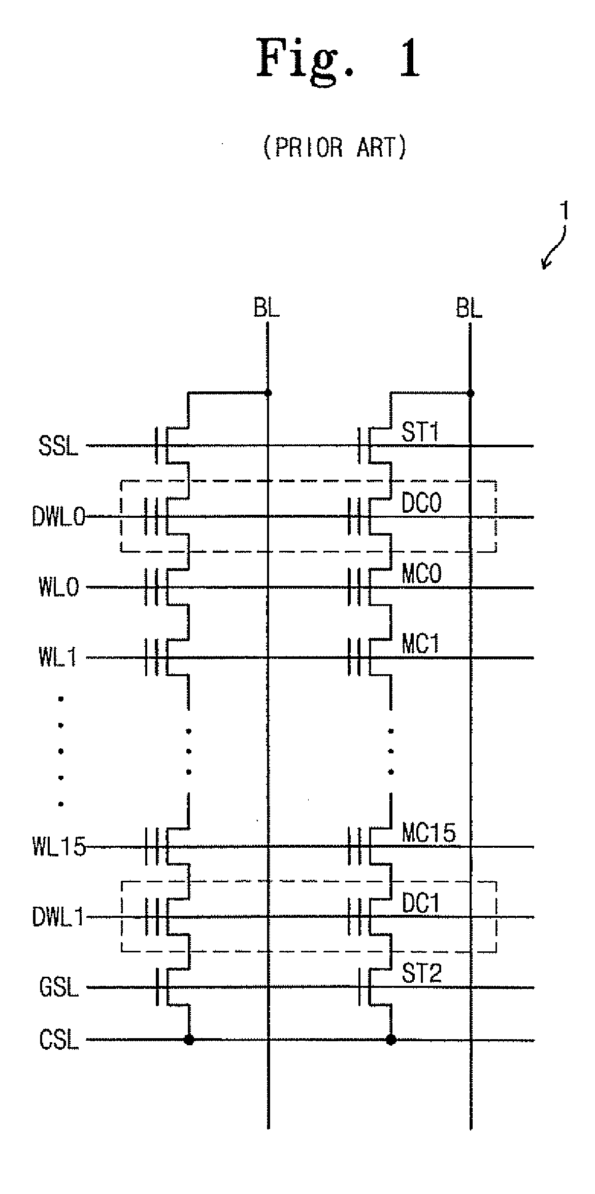 NAND Flash Memory Device Having Dummy Memory cells and Methods of Operating Same