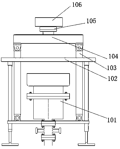 Rotary sealing loading process and device for minor repair operation