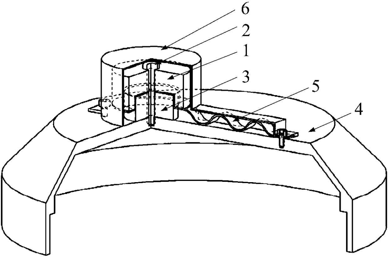A Vibration Absorbing and Damping Device for Controlling Moment Gyro Rotor System