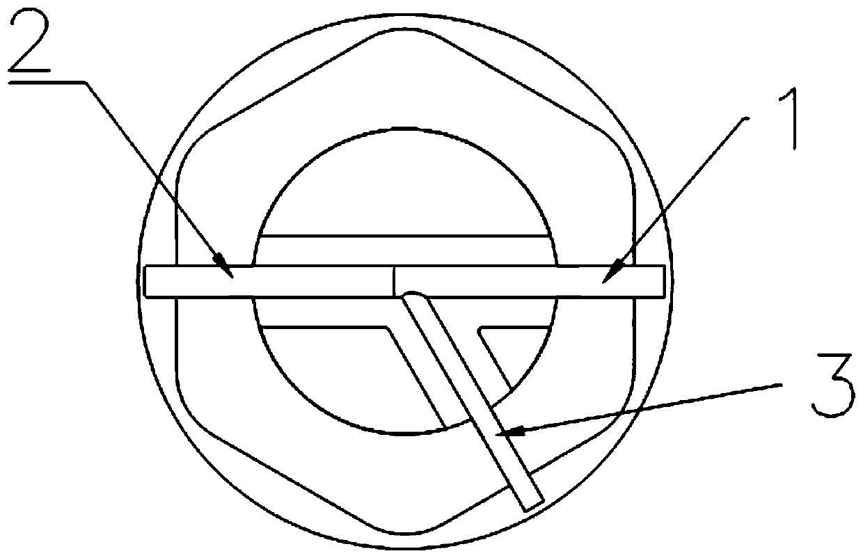 Bifurcated vessel model and preparation method thereof