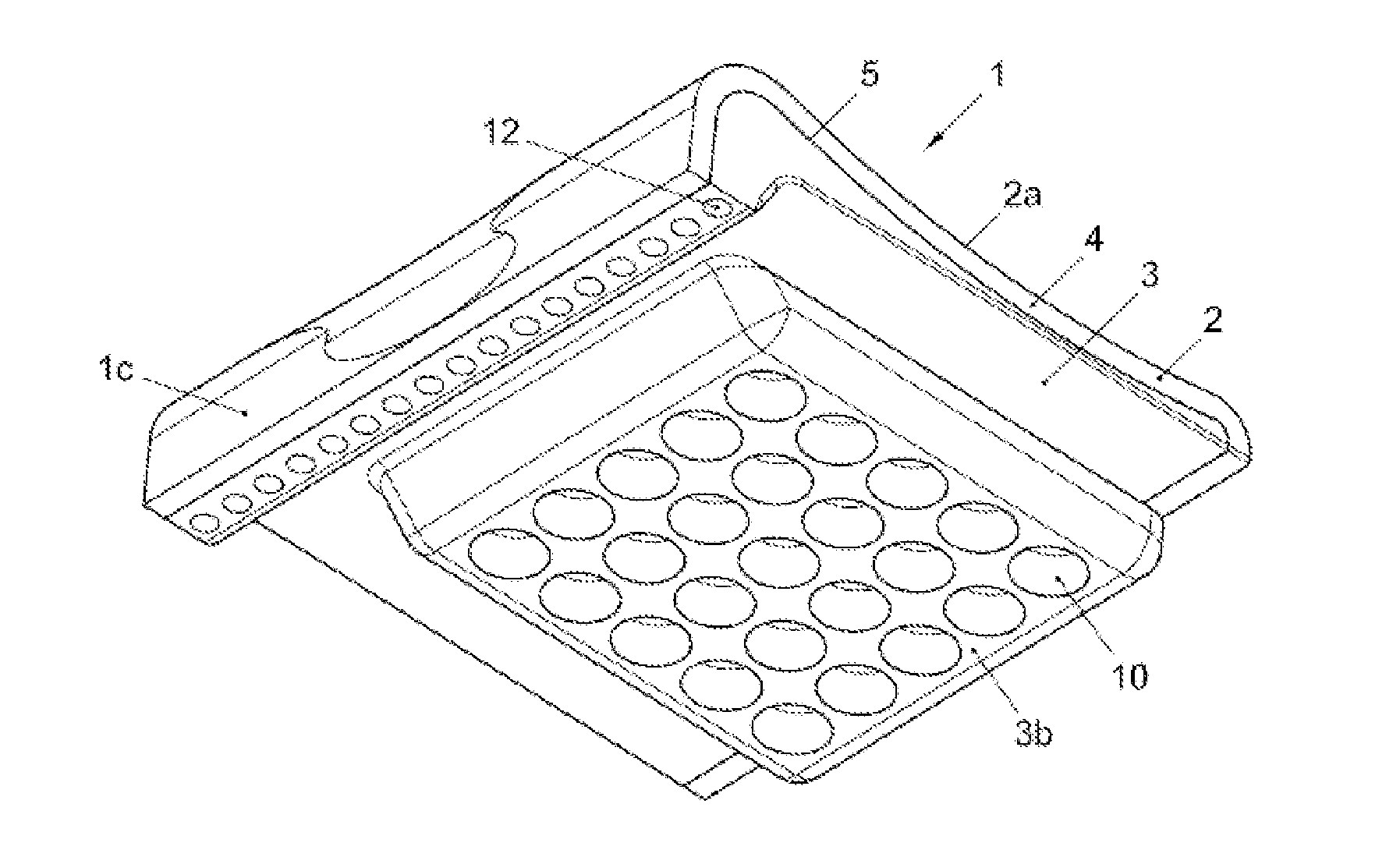 Seat cushion, for instance for an aircraft seat, and a method for manufacturing such a seat cushion