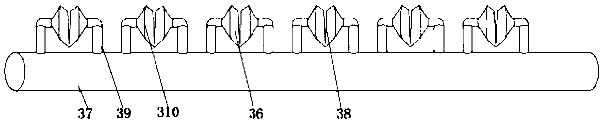 Anti-corona treatment device for winding coil of high-voltage winding 6kV voltage-level motor