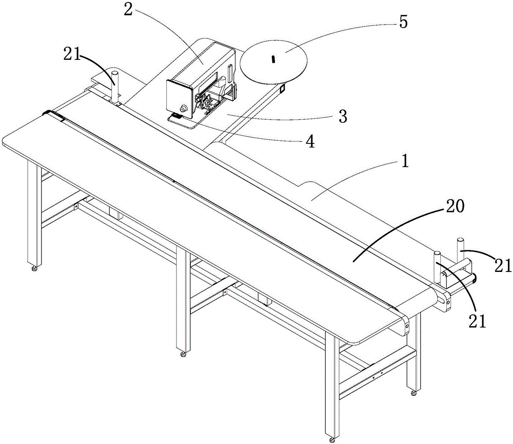 Edge processing machine