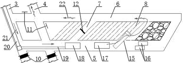 A coal mining method with full negative pressure continuous miner for edge coal