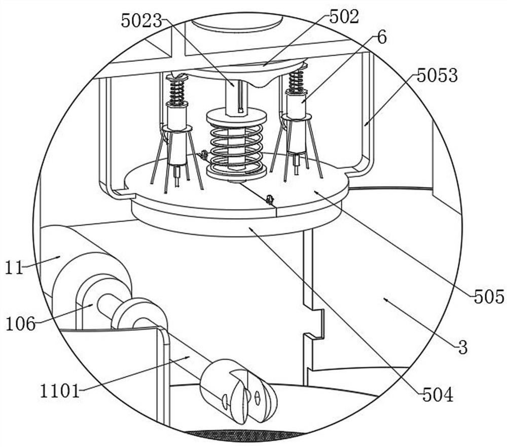 All-dimensional rotary polishing mechanism for metal tool