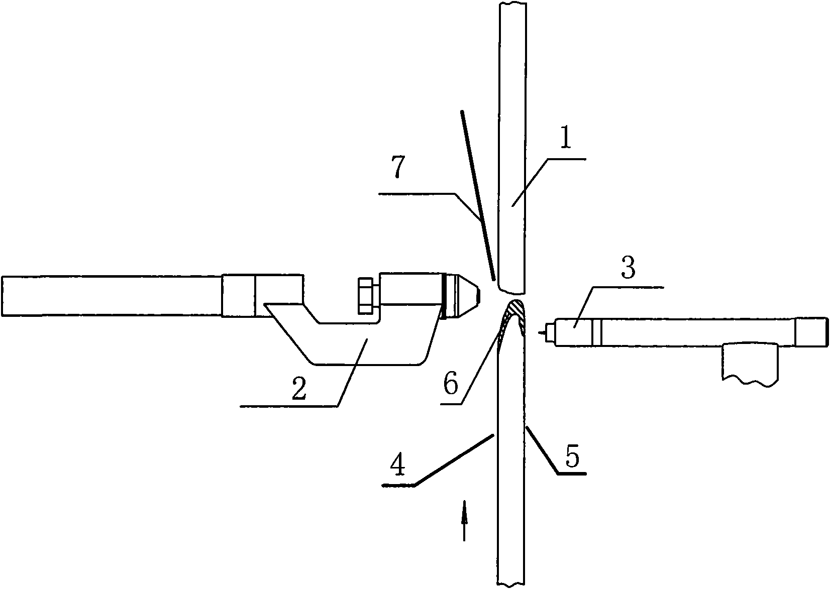 Method for vertical double-sided double-arc plasma symmetry welding