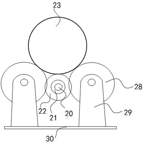 Gas-liquid two-phase jet flow oil pipe outer surface cleaning experiment device and method