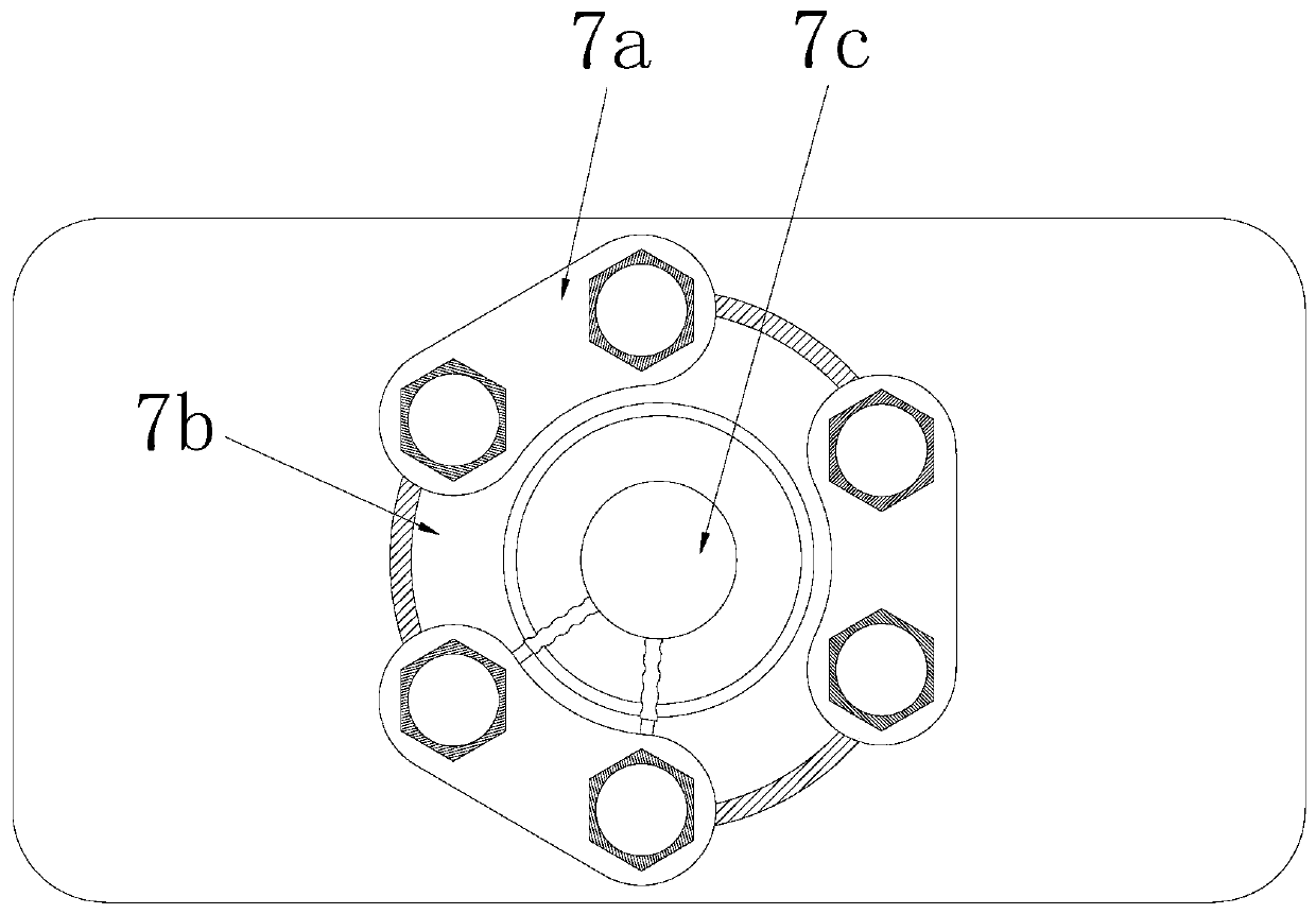 Bearing radial through hole machining equipment with multidirectional and anti-bearing capacity reduction functions