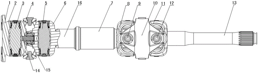 Self-centering constant velocity universal joint assembly