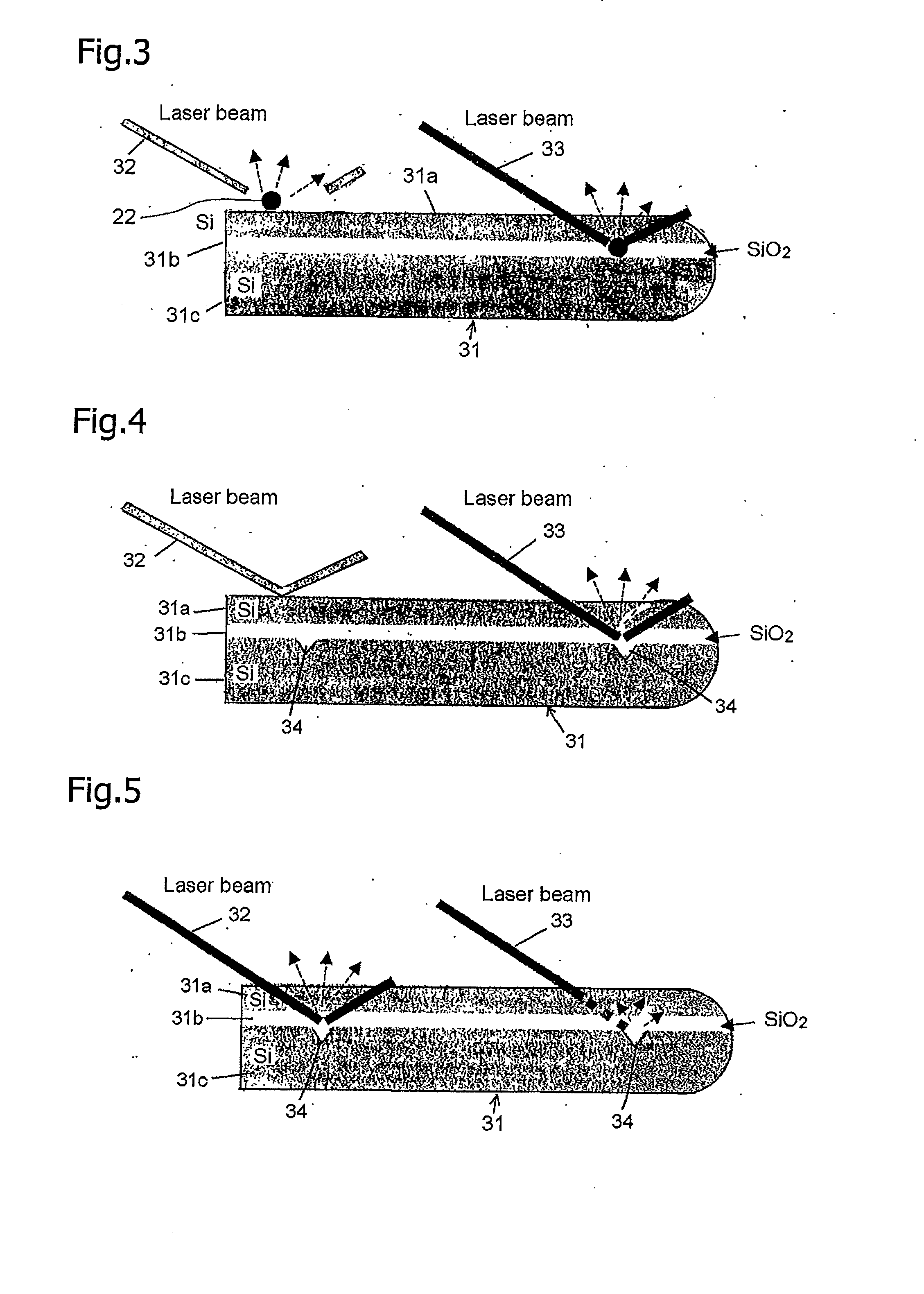 Surface inspecting method and device