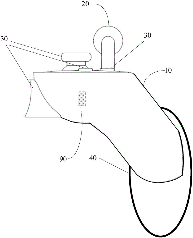 Interaction handle used in interaction control of virtual reality and augmented reality