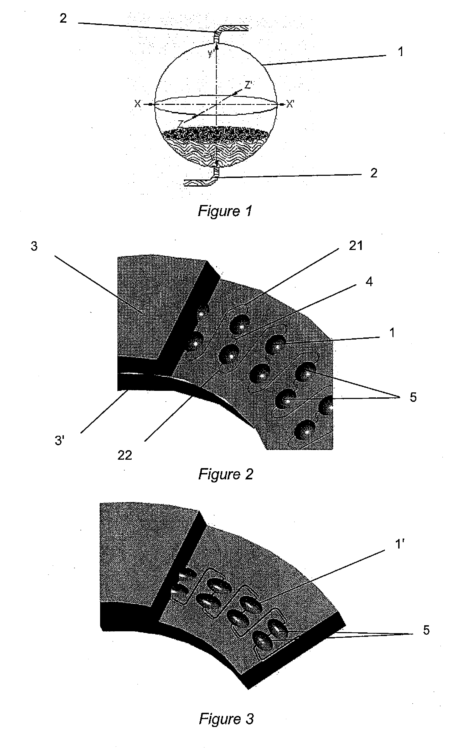Cells and connecting channels for centrifugal partition chromatography devices