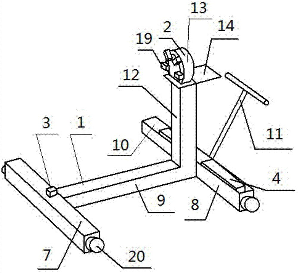 A detection device for structural defects in operating subway tunnels