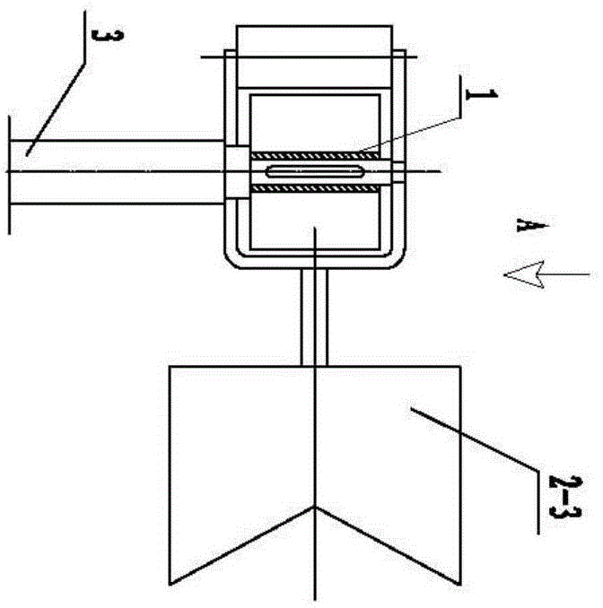 Resultant-force wind power generation device with energy storage function