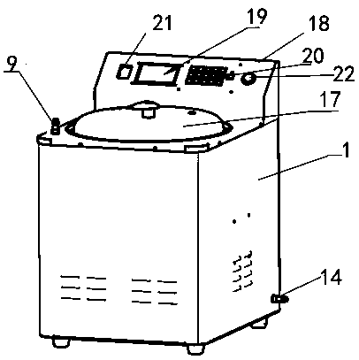 Dual-barrel type material boiling machine of which inner barrel can be used for accommodating