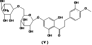 Method for preparing mono-glucoside through selective hydrolysis of flavone rutinoside or neohesperidoside