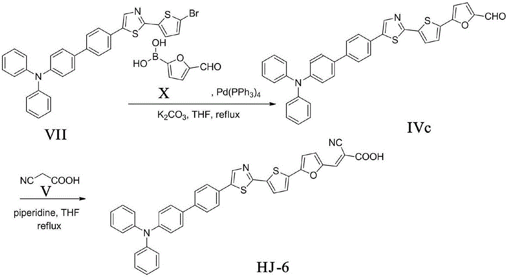 Triarylated amine compound and preparation method thereof, and application to preparation of solar cell