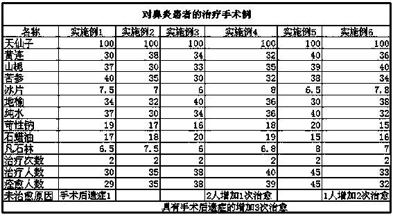 A Chinese medicinal ointment for treat rhinitis and its preparation method