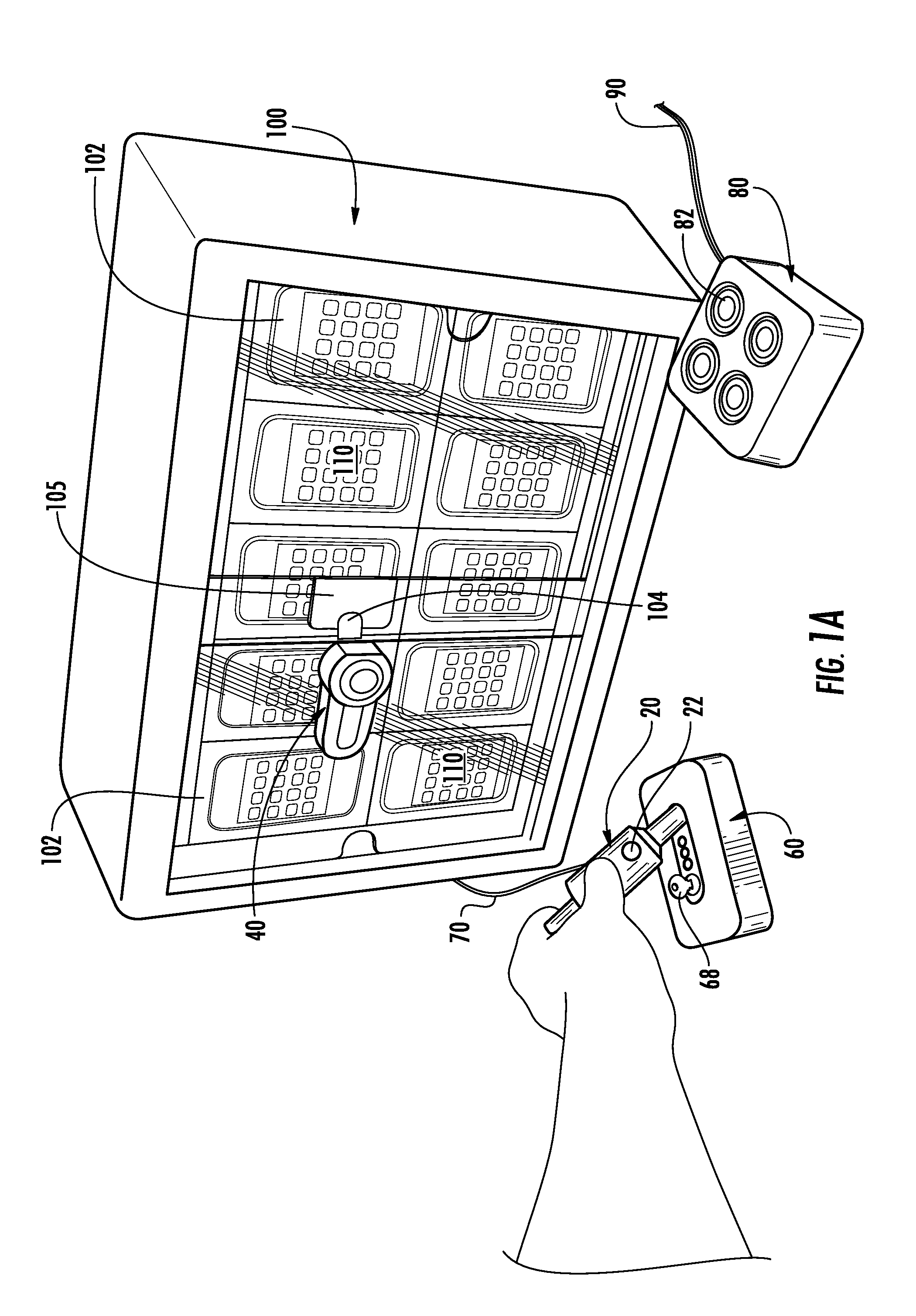 Electronic key for merchandise security device