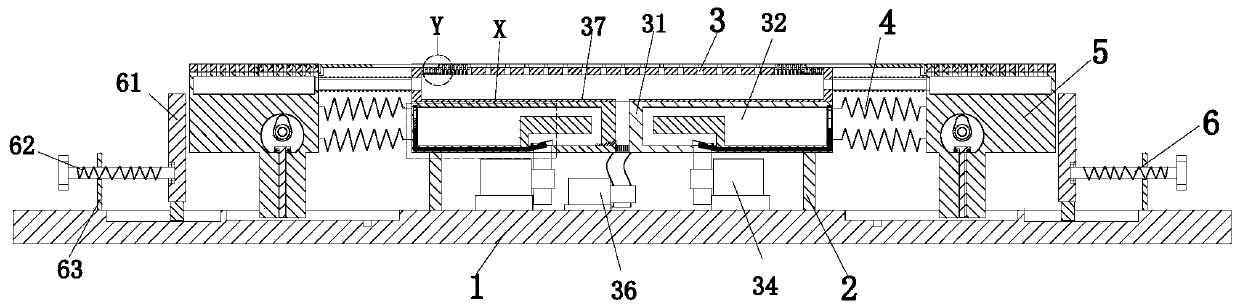 Auxiliary fixture for silk-screen printing and working method