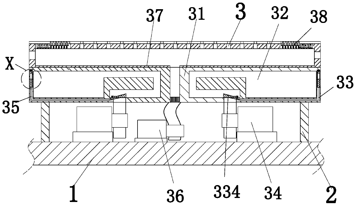 Auxiliary fixture for silk-screen printing and working method