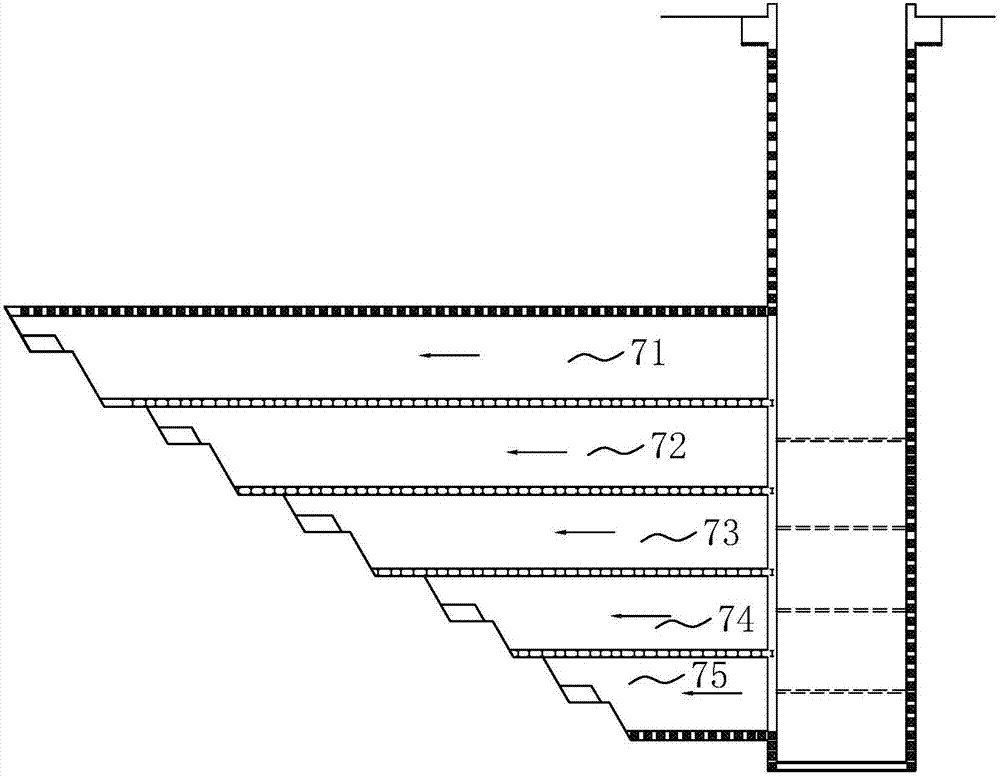 Construction method for union construction of station vent shaft and underground-cut section