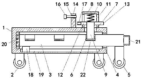 Dining table with adjustable table board areas