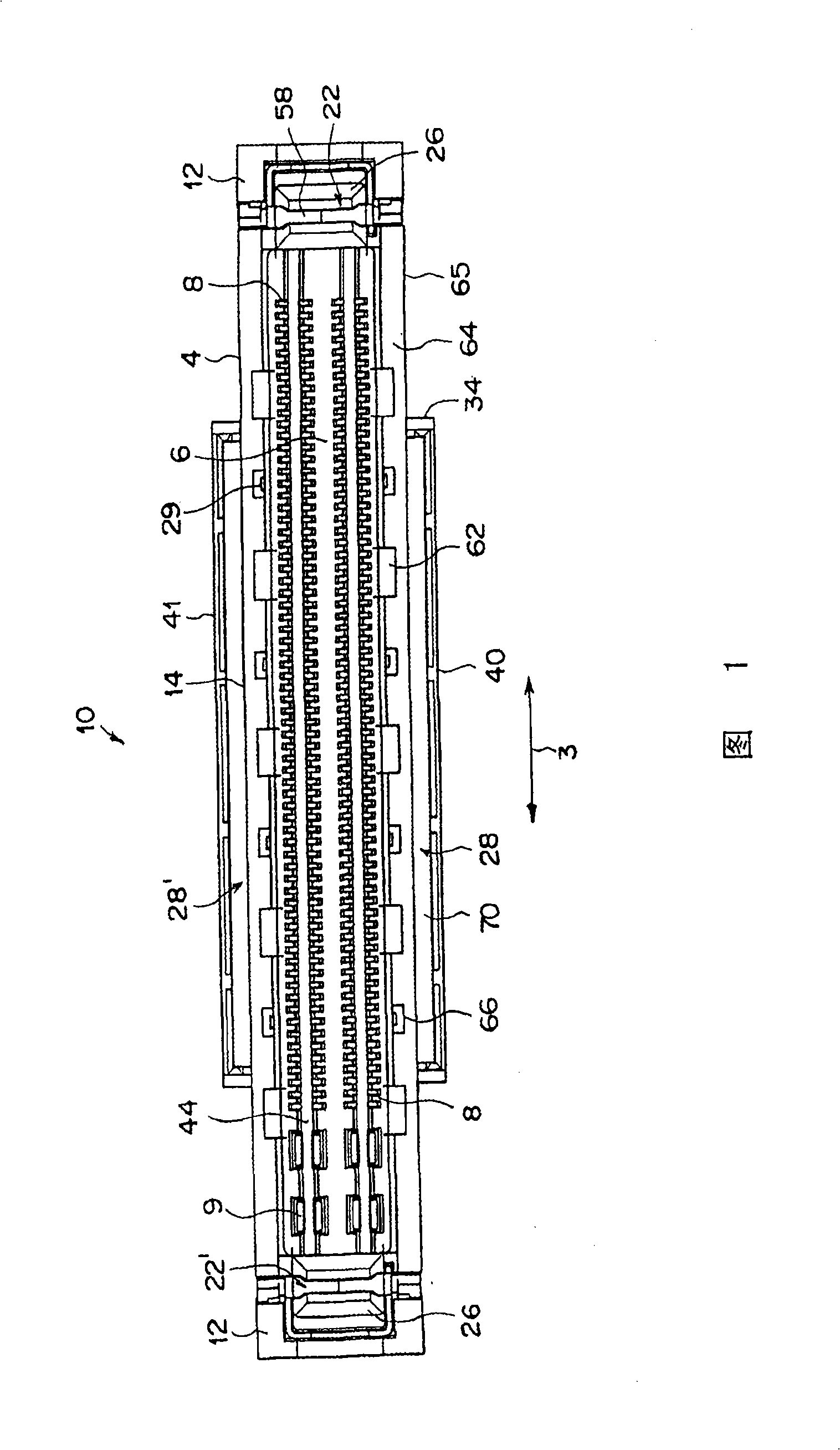 Esd type connector