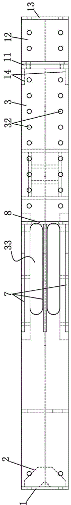Steel strand anchor installation device and its connecting parts