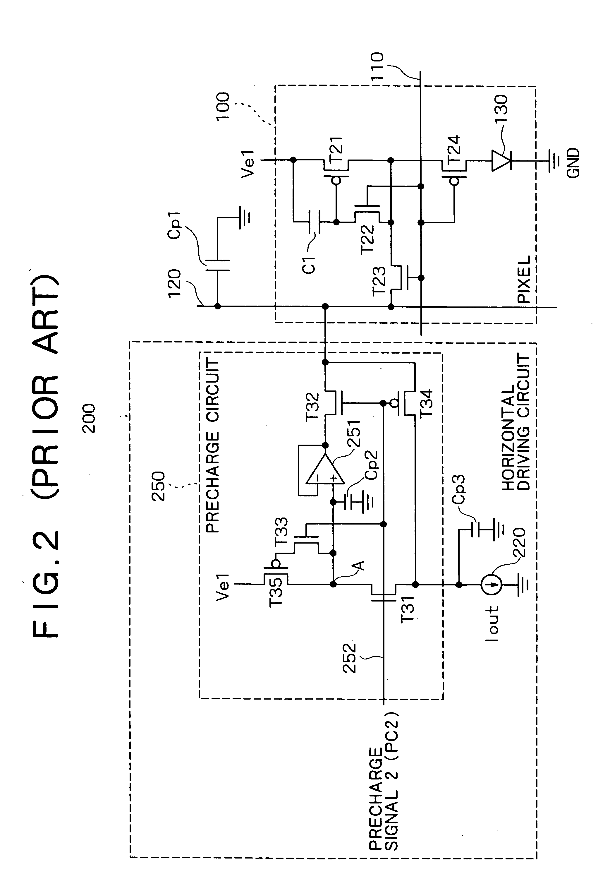 Driving circuit of current-driven device current-driven apparatus, and method of driving the same