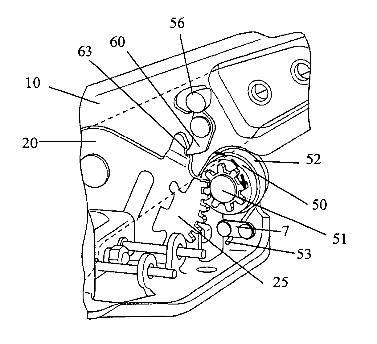 Operating System For A Parking Brake