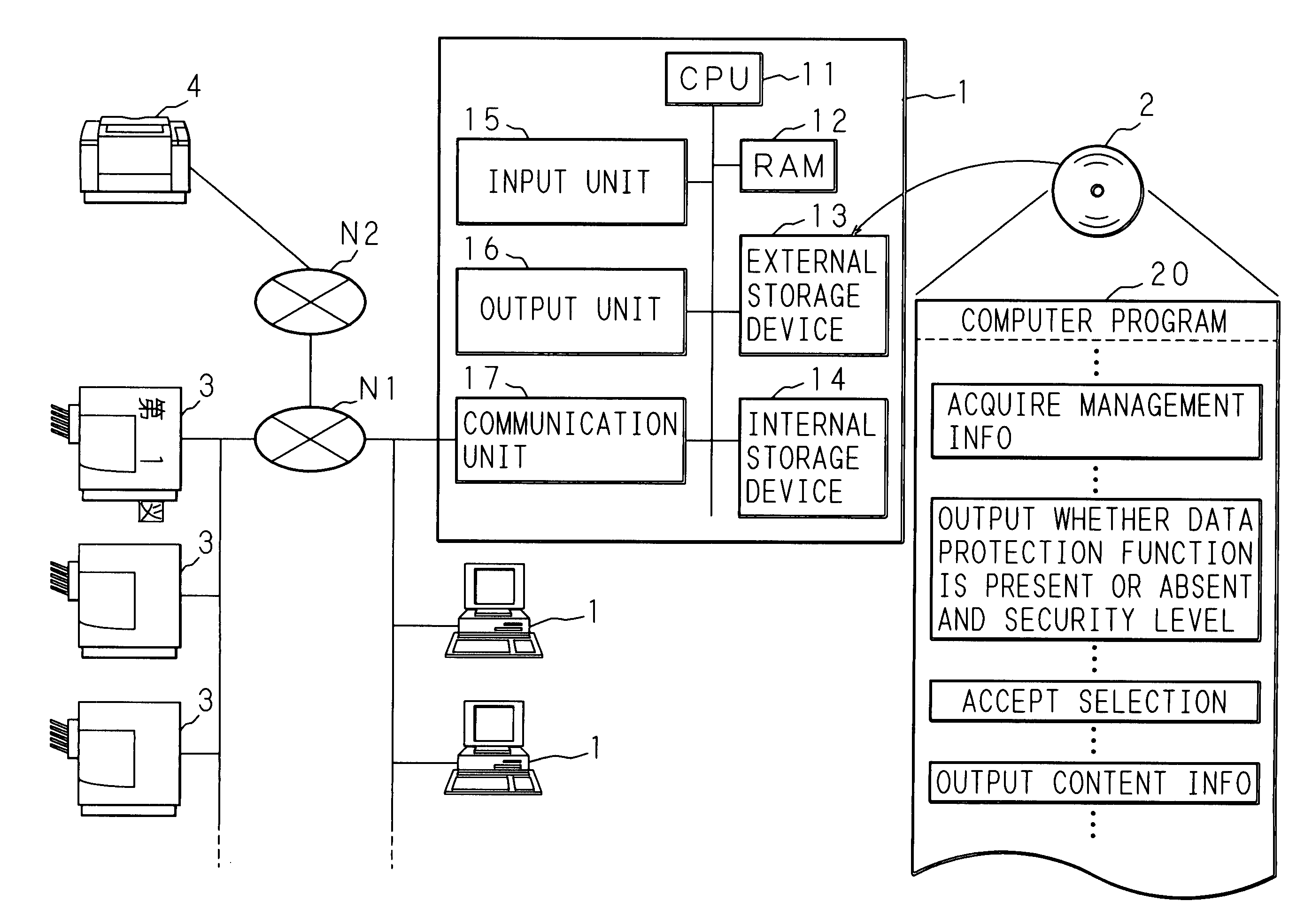 Image processing system, information processing device, and computer program