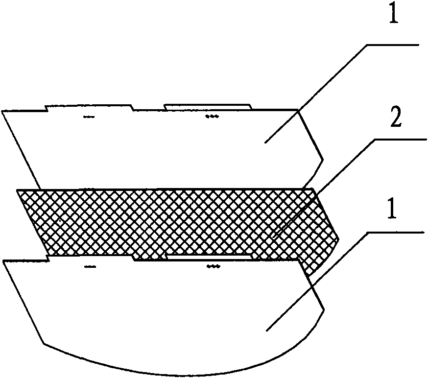 Poly-lithium battery with high safety and high capacity and energy division process thereof